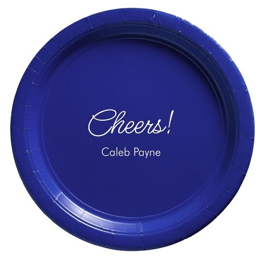Sweet Cheers Paper Plates